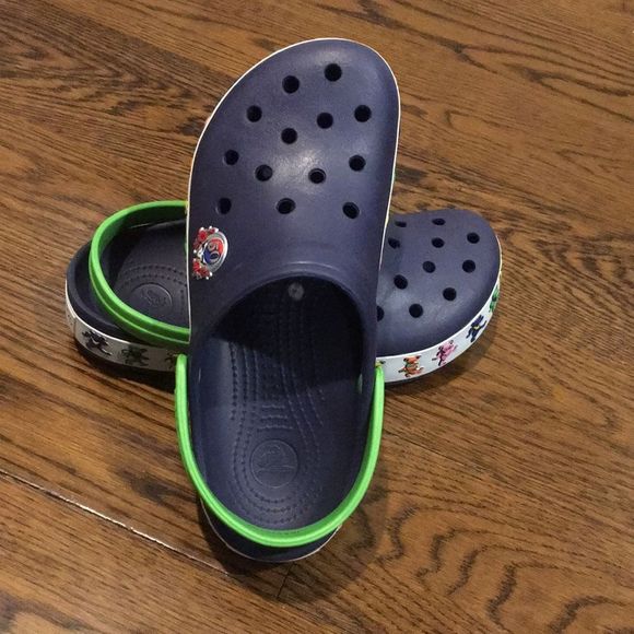 GRATEFUL DEAD CROCS 50th ANNIVERSARY M10 W12 - Picture 6 of 8